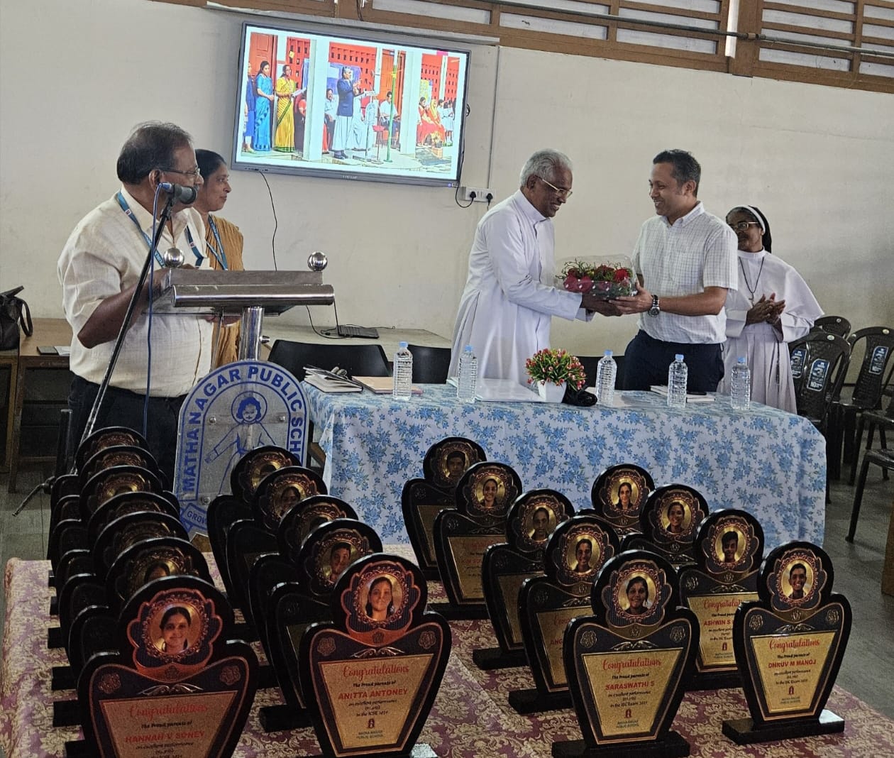 Our New Respected Manager Rev.Fr.Jose Edasserry is formally assuming charge of the school today